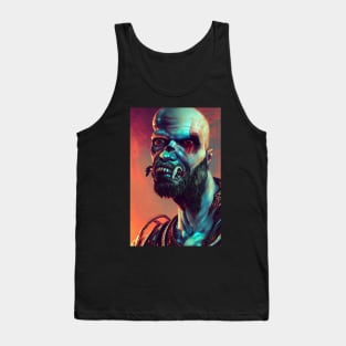 KRATOS ZOMBIE CYBERPUNK Tank Top